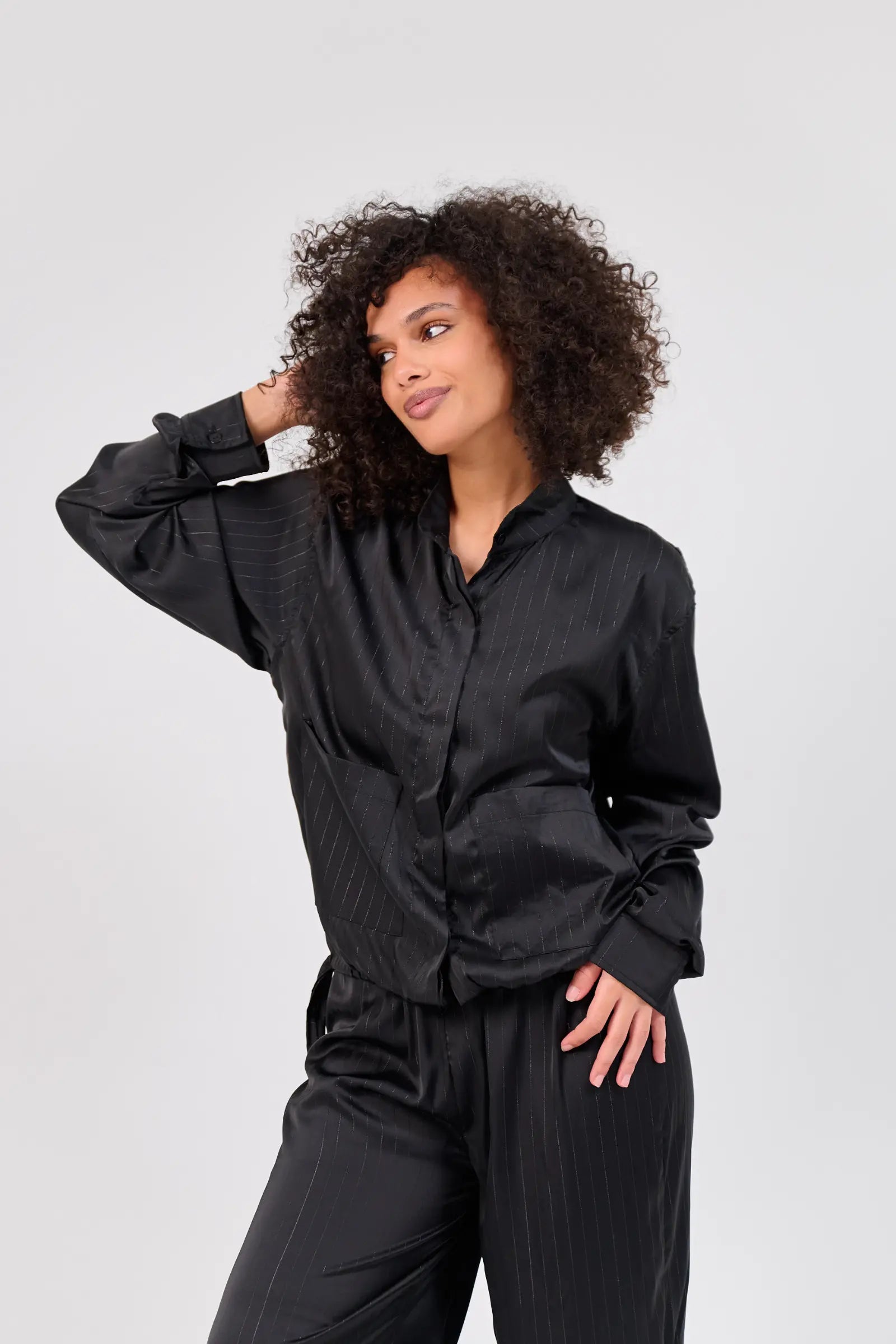 Silk black Set